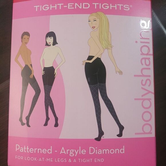 Spanx argyle diamond tights - Picture 2 of 5